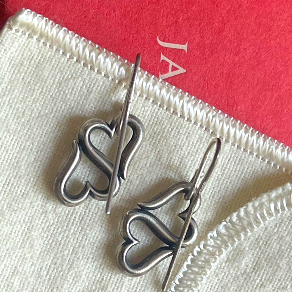 James Avery Heart to Heart earrings